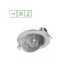 LED-EINBAULEUCHTE MOBILO 6,5W, 800LM, 2700/4000/6000K, 36°, WEISS [SLI043023CCT_PW]
