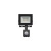 LED-SCHEINWERFER MIT SENSOR NOCTIS LUX 4, 20W, 1650LM, SCHWARZ