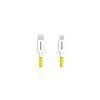PANTONE-KABEL MFI USB-C - LIGHTNING 1,5 M, 3 A, 60 W, GELB [GSM174230]