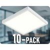LED-OBERFLÄCHENPANEL MIT NETZTEIL 36W, 4320LM, 2IN1/10-PACK!