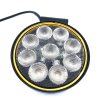 LED-Arbeitsscheinwerfer 20W, 1133lm, rund, 9xLED, 12V/24V/2-PACK! [L0176]