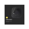 LED Nachttischlampe 8W, 830lm, CREE CHIP, schwarz