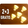 GU10 LED-Lampe 6W, 445lm, 110°, dimmbar, SAMSUNG-Chip, 2+3 gratis!