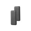 Powerbank 10000mAh, 2x USB + 1x USB Typ C, schwarz
