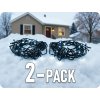 LED Weihnachtskette, 500 LEDs, 50m, Versorgung 5m, IP44/2-PACK!