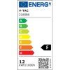 LED-Decken-/Wandleuchte mit Sensor, 12W, CREE-Chip, 4000K, rund, 1+1 gratis!