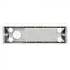 LED-Wandleuchte 9W, 850lm UP&DOWN, grau, IP65/2-PACK!