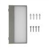 LED-Wandleuchte 9W, 850lm UP&DOWN, grau, IP65/2-PACK!