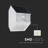 LED-Solar-Wandleuchte mit Sensor 2,5 W, 300 lm, CCT, weiß