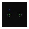 Smart-Schalter schwarz (2 Kanäle) 10A Tuya Smart [OR-SH-17201/B]