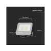 HIGH-LIGHT LED FLUTER/SCHEINWERFER 30W, 4800LM, IP65/2-PACK!