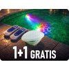 RGB-LED-Poolleuchte mit Fernbedienung, 12W, 1260lm, PAR56, 12V, 1+1 gratis!