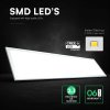 LED-Aufbaupanel mit Netzteil, 40 W, 4400 lm, 120 x 30 cm, Cree-Chip
