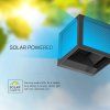 LED-Solarwandleuchte mit PIR-Sensor, 2,25 W, 900 lm, CCT, IP65