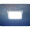 Einbau-LED-Panel mit Netzteil, 12W, 1320lm, Farbwechsel 3000K/4000K/6500K, quadratisch