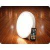LED-Leuchte mit Mikrowelle und Lichtsensor, 36W, 3820lm, rund, weißer Rahmen