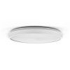 LED-Leuchte mit Mikrowelle und Lichtsensor, 36 W, 3820 lm, rund, weißer Rahmen