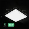LED-Panel mit Netzteil, 40W, 4800lm, CCT-Farbwechsel, quadratisch, 4+6 gratis!