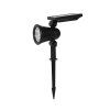 LED-Solar-Steckleuchte, 2 W, 180 lm, 50°, schwarz