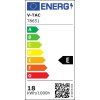 LED-Einbauleuchte mit Netzteil, 18 W, 1850 lm, Backlit, rund, SAMSUNG-Chip