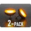 LED-WARNLEUCHTE 15 W, 12V/24V, 3 MODI/2-PACK! [ALR0202]