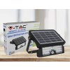 5822 5w led solar fluter scheinwerfer schwarz gehause 4000k