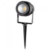 6107 12w led garten spitze leuchte schwarz gehause grun