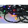 6167 1 solight led im freien weihnachtskette 100 leds 10m versorgung 3m 8 funktionen timer ip44 multicolor