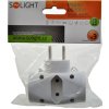 6443 1 solight splitter 2 5a 2x10 schwarz