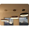 9263 2 20w led oberflache glatt hangelampe dimmbar kaffee 3000k