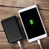9995 9 5000mah power bank mit led licht display eingebaut kabel schwarz