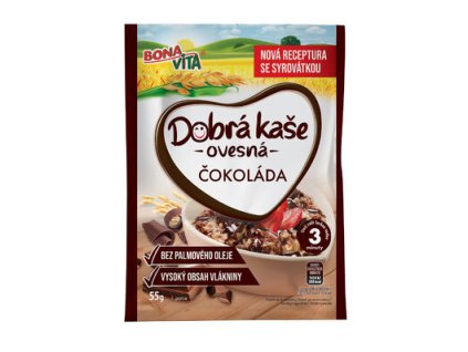 dobra kasa ovsena s cokoladou 55g cena za 1 karton 20 kusov 4ab6b6bd7e60337f