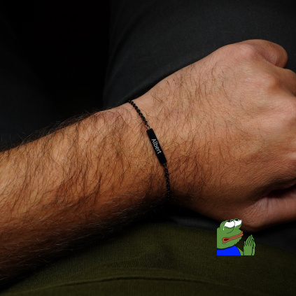 pansky naramek bar cerny s textem (Kopírovat)