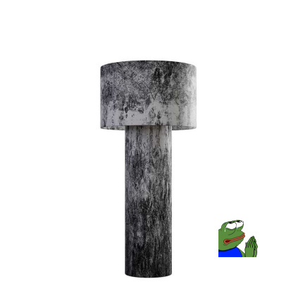Diesel Pipe medium, černá designová lampa z textilu se stmívačem, 2x25W E27, výška 155cm
