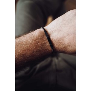 PÁNSKÝ NÁRAMEK S VLASTNÍM MOTIVEM ČERNÝ, dárek k výročí