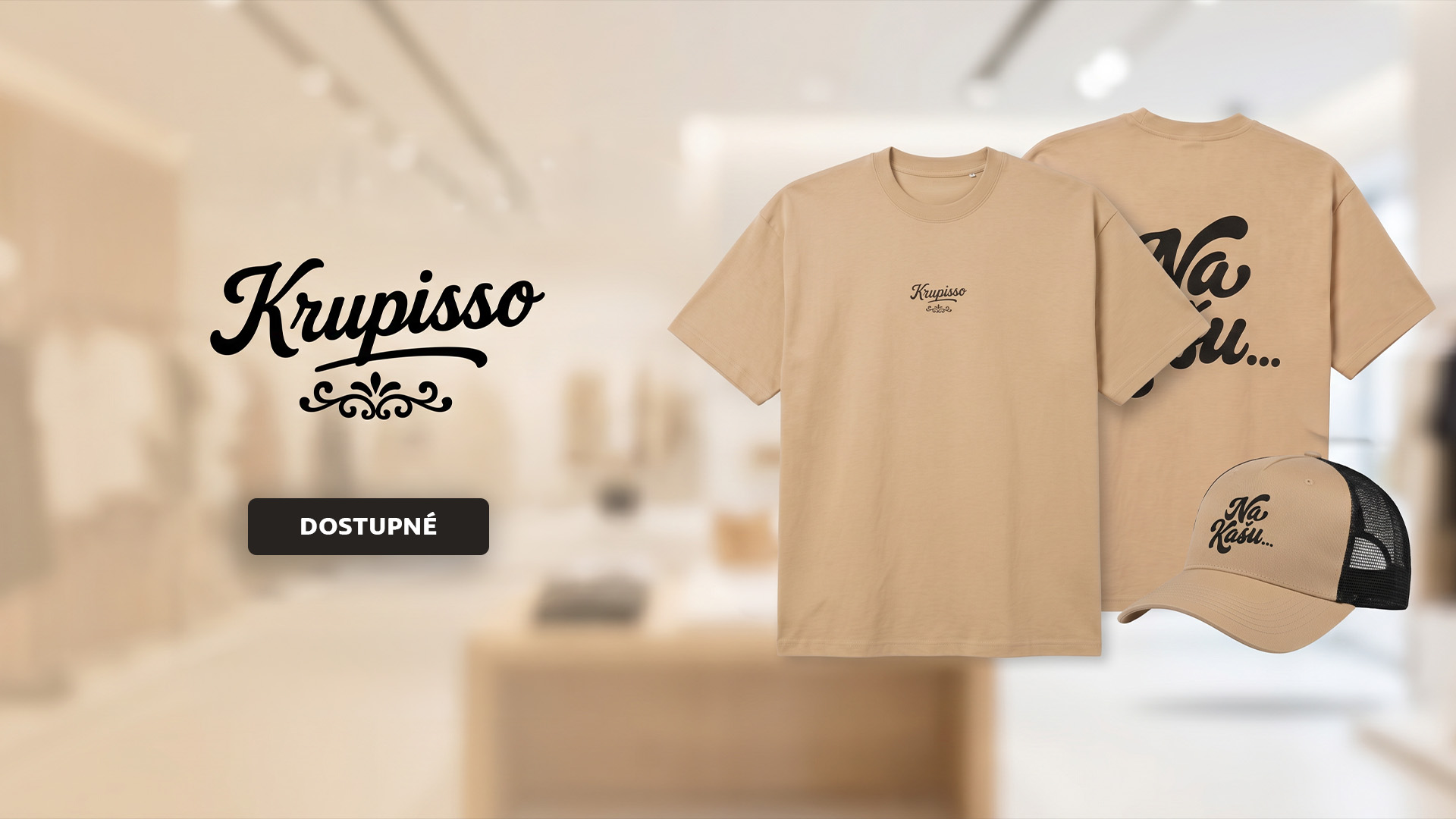 Krupisso merch - na kašu