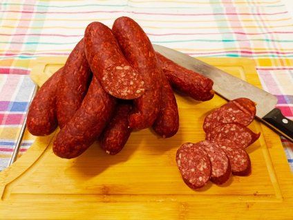 Papriková klobása k večernímu posezení 100g