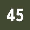 45 military green