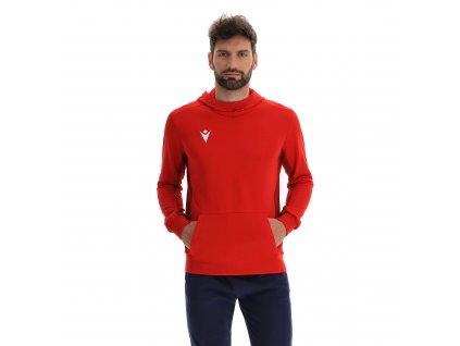 HOODY SWEATSHIRT ELECTRO (Barva RED, Velikost 3XL)