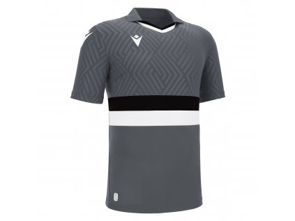 CHARON ECO SHIRT ANT/BLK/WHT SS (Barva GUN METAL/BLACK, Počet kusů v balení 1, Velikost XXS)