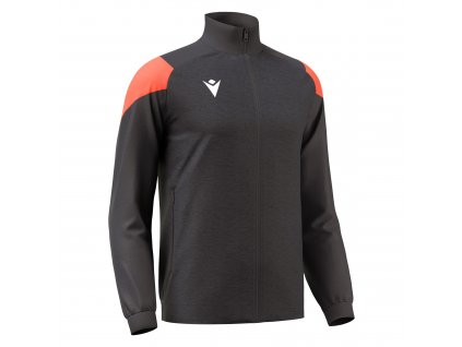 PROMETHEUS FULL ZIP TOP (Barva GUN METAL/NEON CORAL, Velikost XXS)