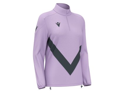 ANORA WMN 1/4 ZIP TOP (Barva RED, Velikost 3XL)
