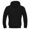 34183 11 full lenght zip hooded sweatshirt zither