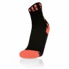 INTERVAL RUNNING SOCKS (Barva BLACK/NEON CORAL, Počet kusů v balení 1, Velikost S)