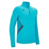 PIAVE 1/4 ZIP TOP YEL/BLK (Barva NEON SKY/GUN METAL, Počet kusů v balení 1, Velikost XXS)