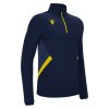 PIAVE 1/4 ZIP TOP YEL/BLK (Barva NEON SKY/GUN METAL, Počet kusů v balení 1, Velikost XXS)