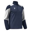 CUZCO 1/4 ZIP TOP (Barva NEON CORAL/GUN METAL, Velikost XXS)