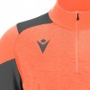 IZEL 1/4 ZIP TOP (Barva RED/WHITE, Velikost 3XL)