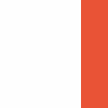 WHITE/ORANGE