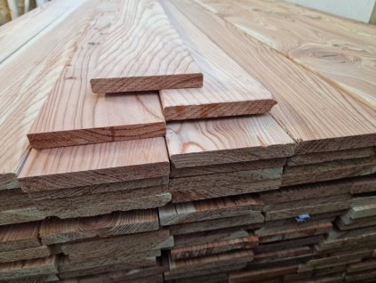 Hoblované prkno 19/140 3 m modřín ABC